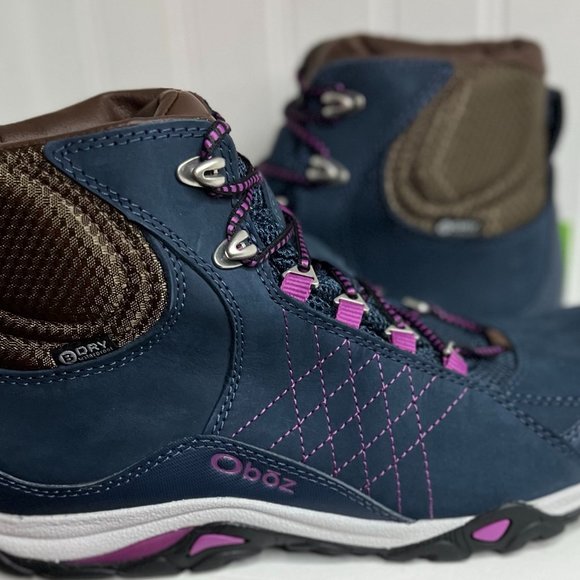 Oboz Shoes - Oboz Sapphire Mid B-Dry Hiking Boot - Size 8.5